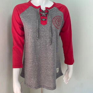 College Corner North Carolina NC State Wolfpack Baseball Tee NEW
